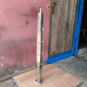 Tiang Railing SS 304 model jari-jari