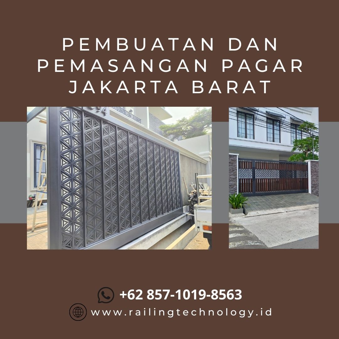 Pembuatan dan Pemasangan Pagar Jakarta Barat