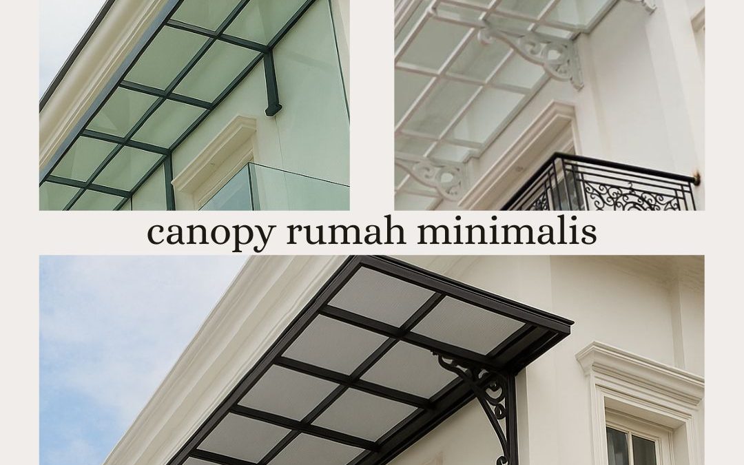 Canopy Rumah Gaya Minimalis Kembangan Jakbar