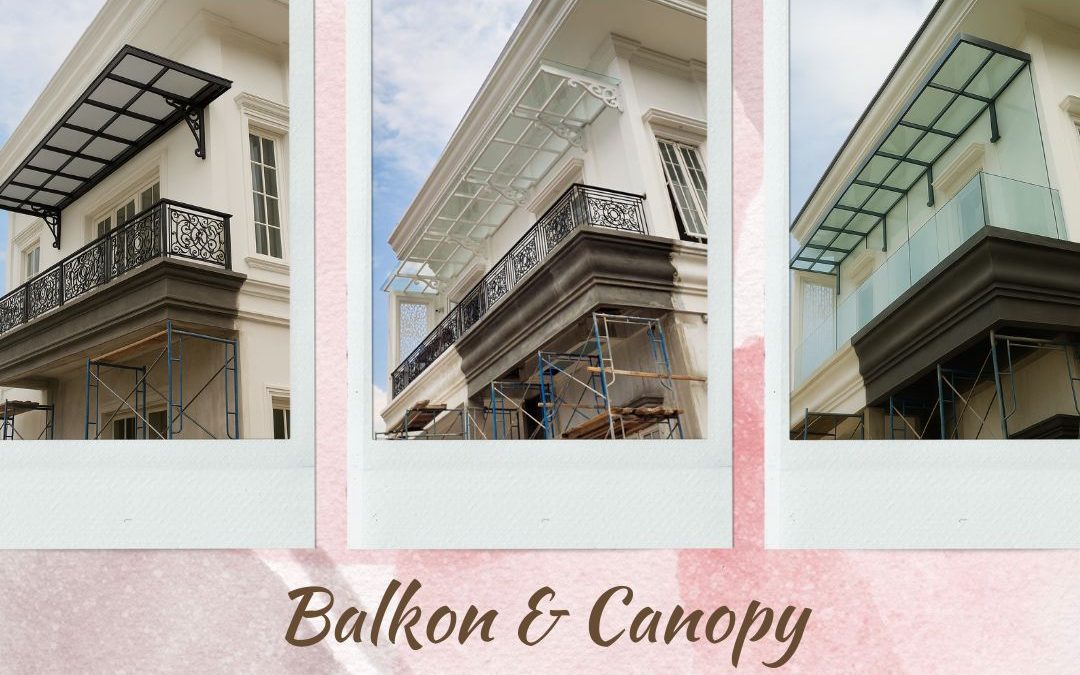 Inspirasi Canopy Balkon Unik Slipi Jakbar