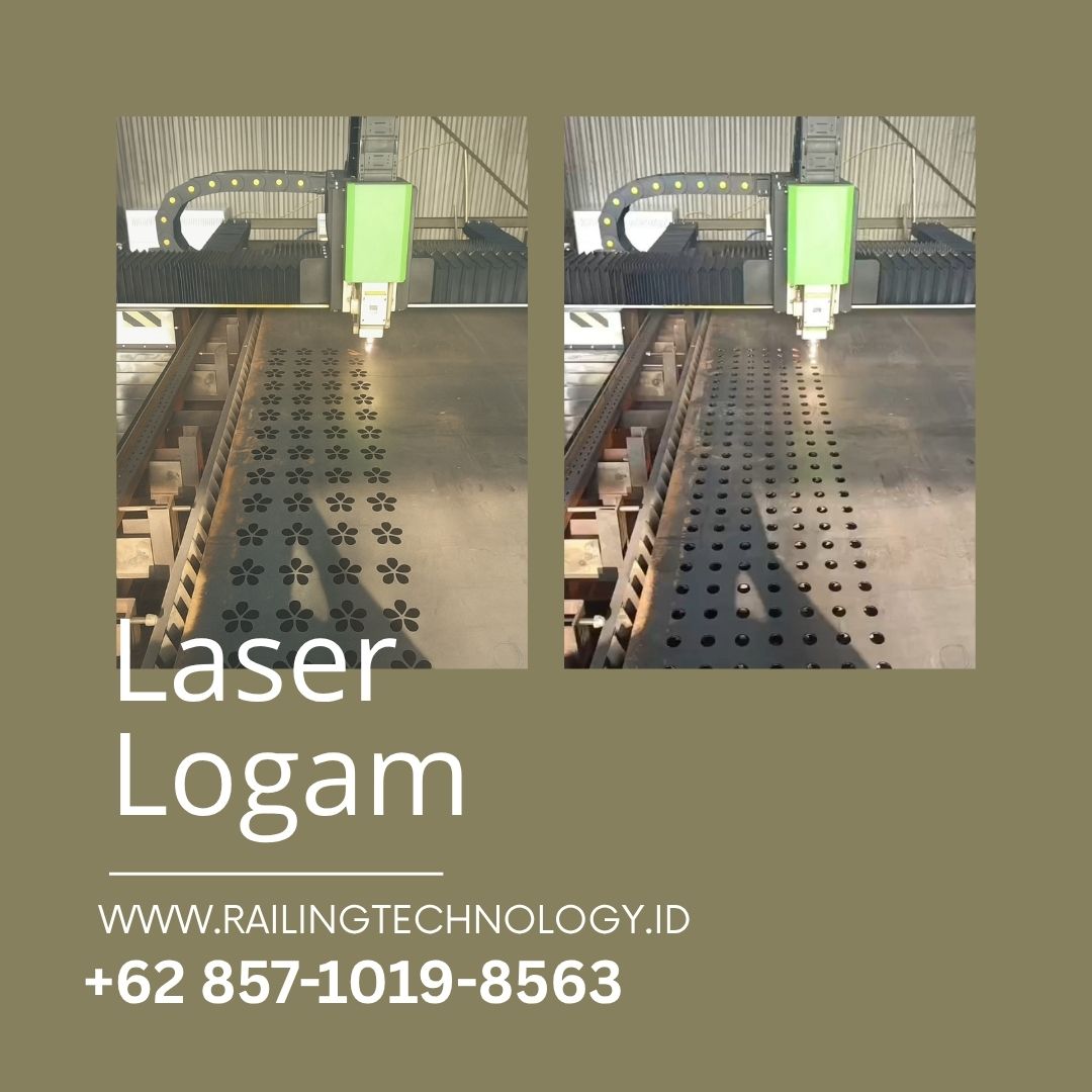 Laser Cutting Logam Presisi Duri Kosambi
