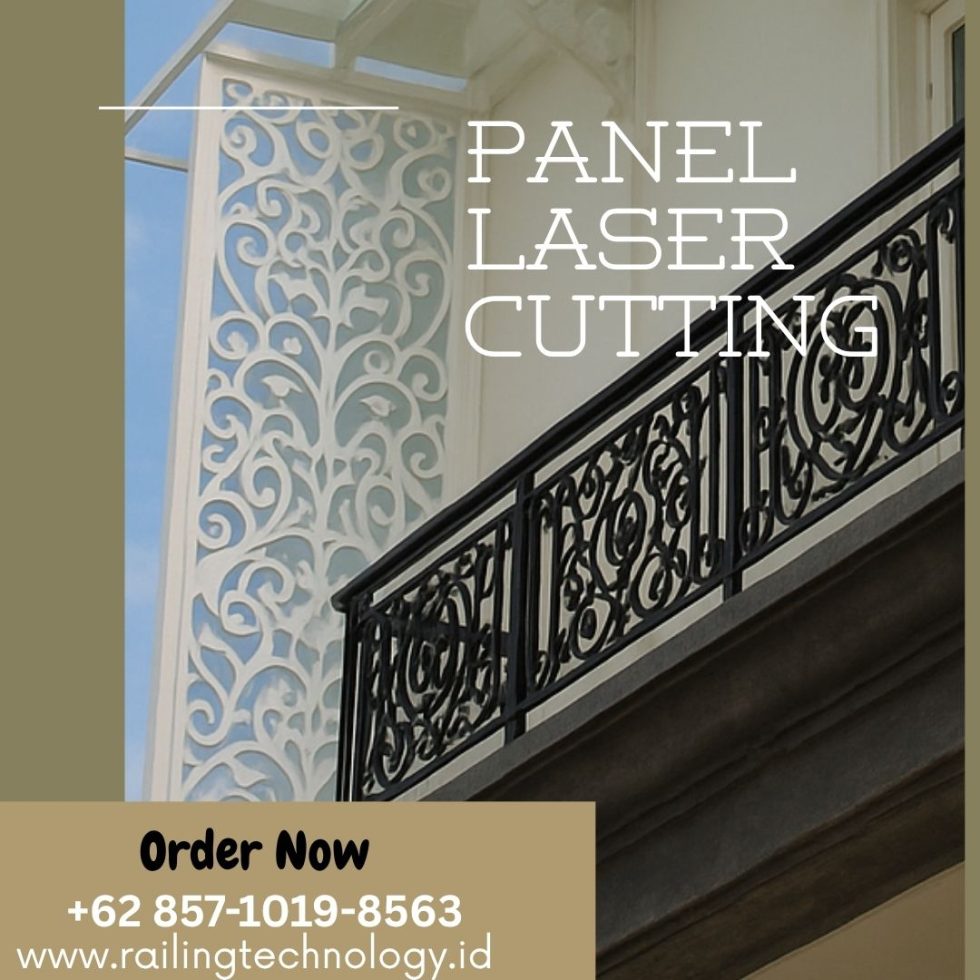 Panel Laser Cutting Eksterior Perumahan Jakbar - Railing Technology