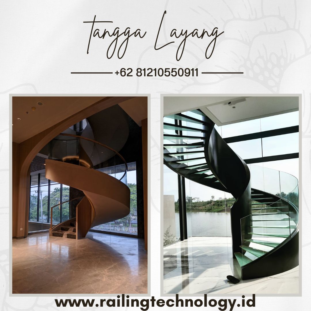 Railing Tangga Layang Kaca Palmerah Jakbar