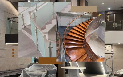 Desain Railing Kantor Perusahaan Kebon Jeruk
