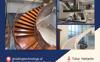 Inspirasi Railing Tangga Perusahaan Duri Kosambi