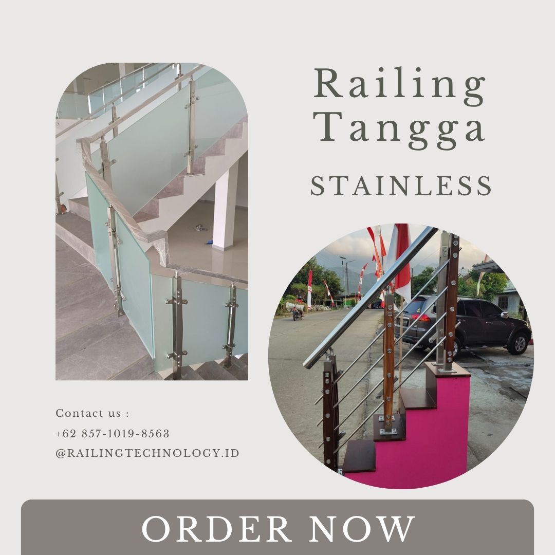 Jasa Railing Tangga Stainless Jakarta Barat