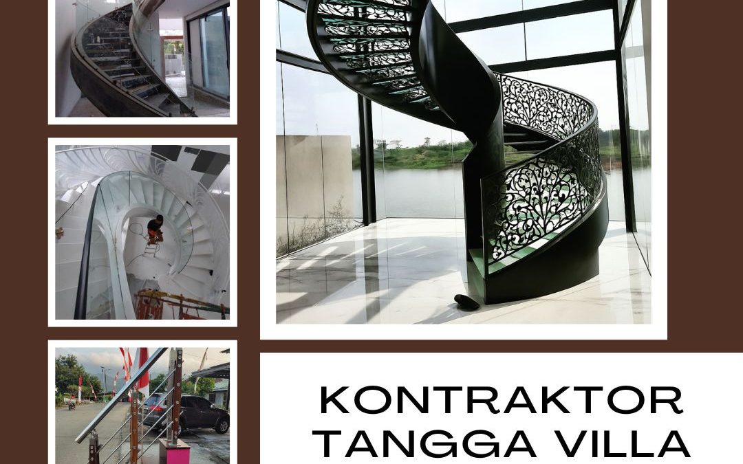 Kontraktor Railing Tangga Villa Jakarta Barat