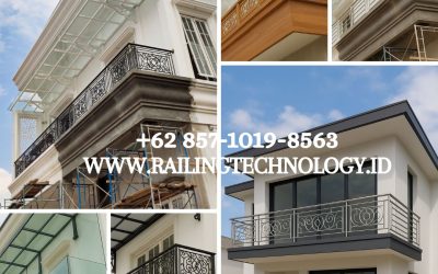 Railing Balkon Rumah Mewah Kebon Jeruk