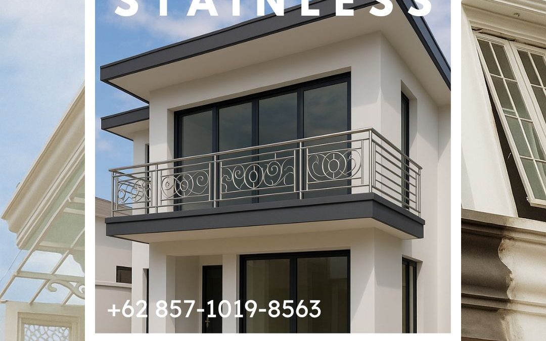 Railing Balkon Stainless Kuat Duri Kosambi