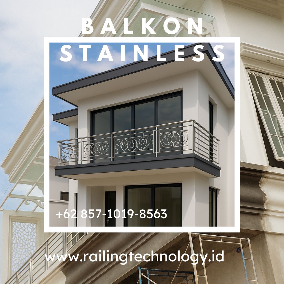 Railing Balkon Stainless Kuat Duri Kosambi