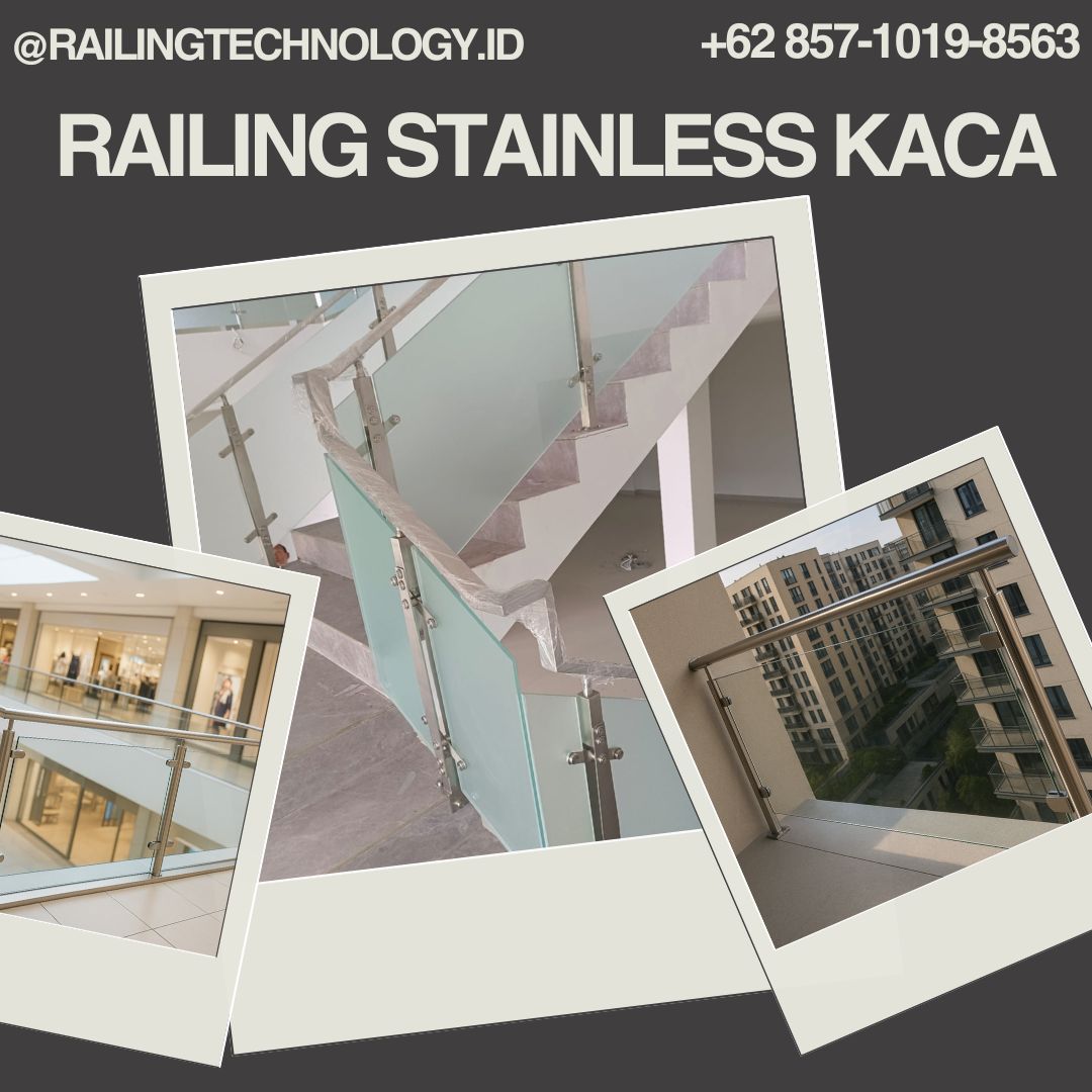 Railing Stainless Kaca Mewah Duri Kosambi