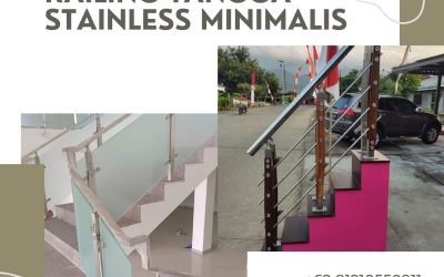 Railing Stainless Minimalis Modern Palmerah Jakbar