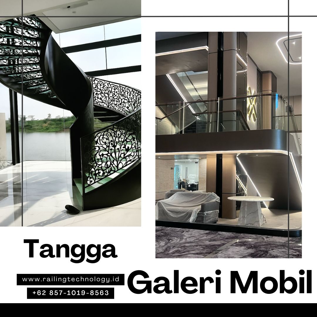 Railing Tangga Galeri Mobil Cengkareng Jakbar
