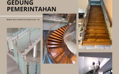 Railing Tangga Gedung Pemerintahan Jabodetabek