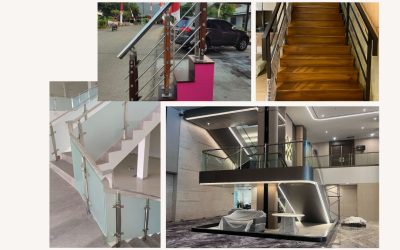 Railing Tangga Gedung Publik Duri Kosambi