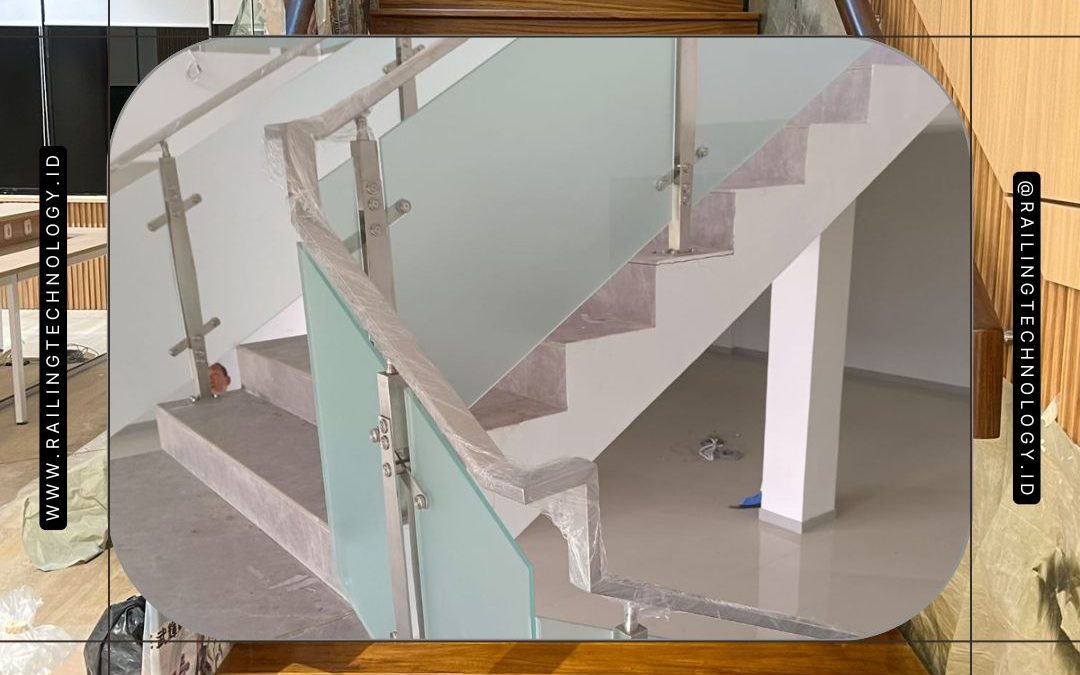 Railing Tangga Kawasan Industri Kapuk Jakbar