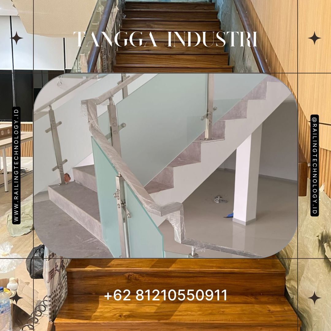 Railing Tangga Kawasan Industri Kapuk Jakbar