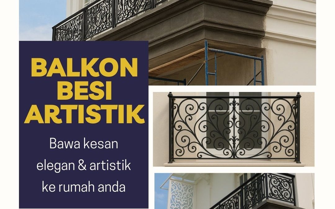 Inspirasi Balkon Besi Artistik Kapuk JakBar