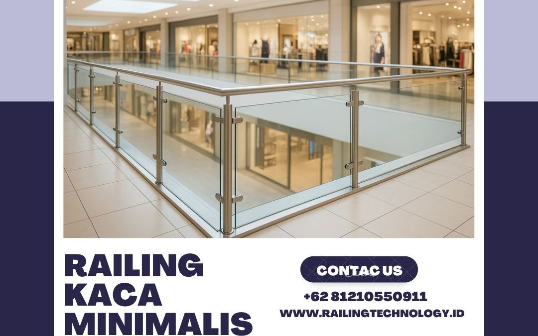 Bengkel Railing Kaca Minimalis