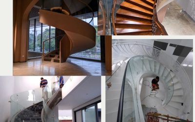 Bengkel Railing Tangga Elegan Jakarta Barat