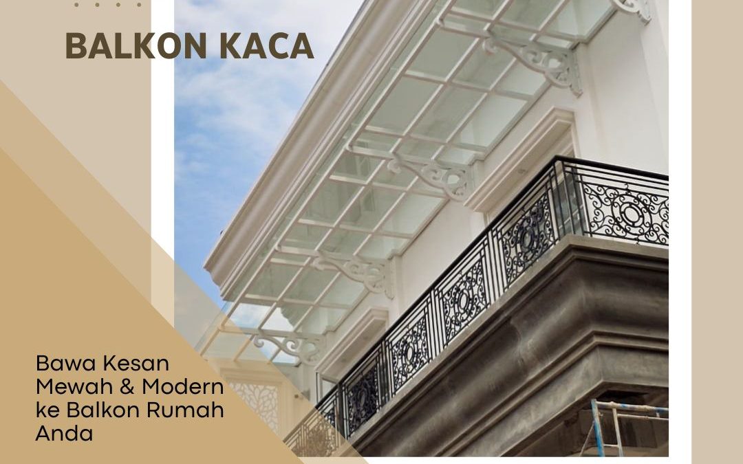 Canopy Balkon Kaca Minimalis Kebon Jeruk