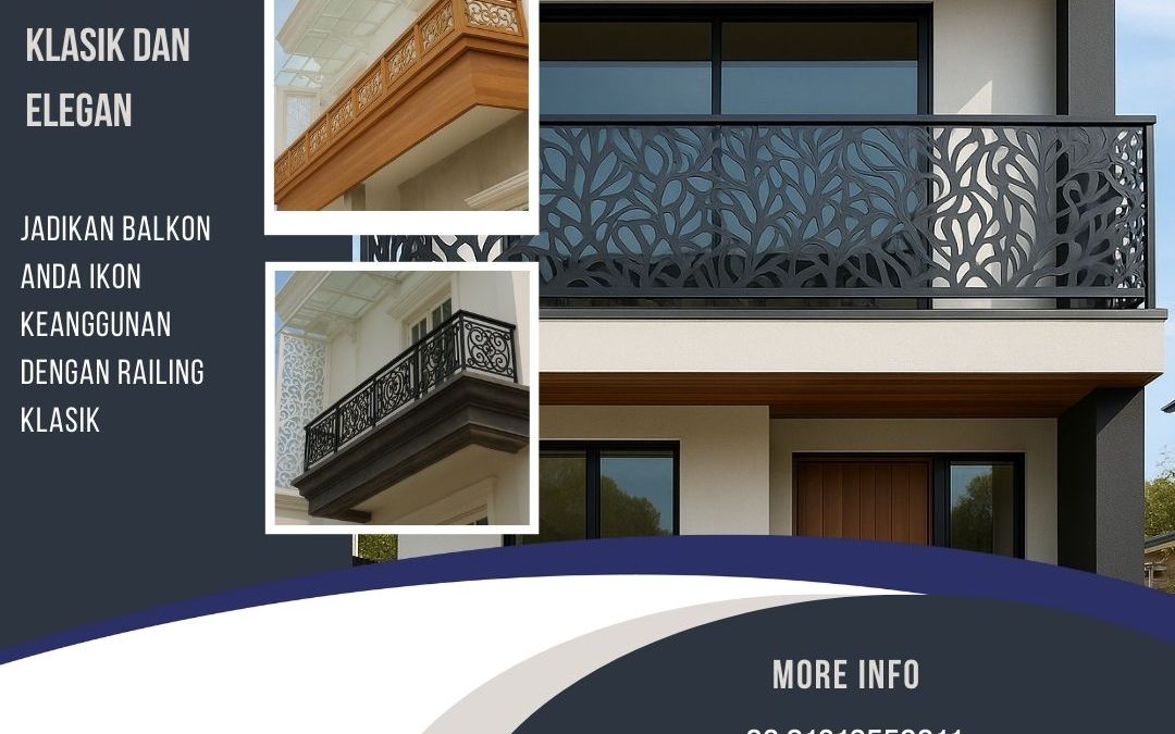 Desain Railing Balkon Klasik Kapuk JakBar