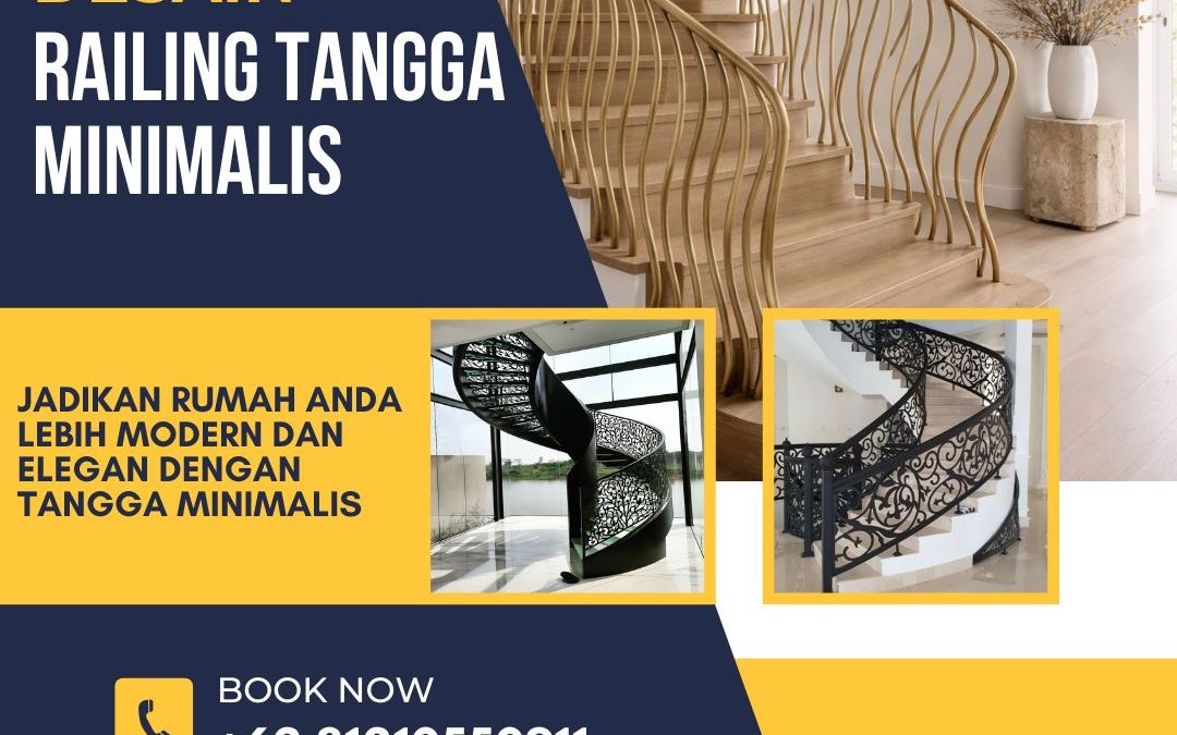 Desain Railing Tangga Minimalis Jakarta Barat