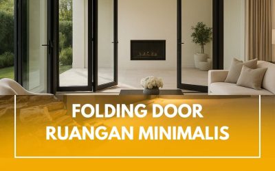 Inspirasi Folding Door Ruangan Minimalis JakBar