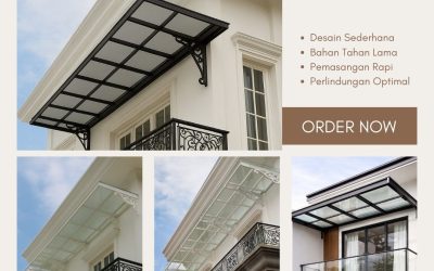 Inspirasi Canopy Balkon Rumah Modern Jelambar