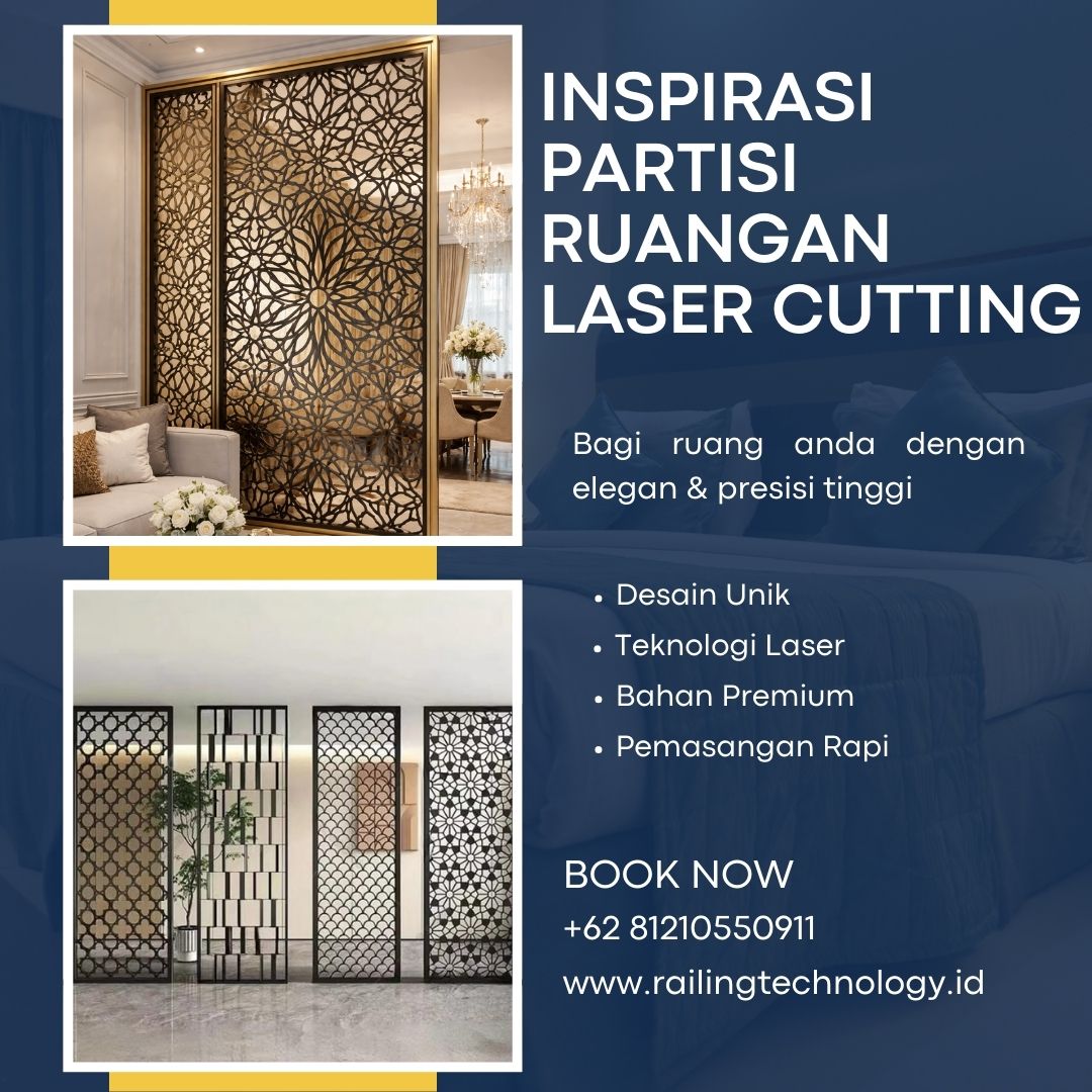 Inspirasi Partisi Ruangan Laser Cutting Kalideres