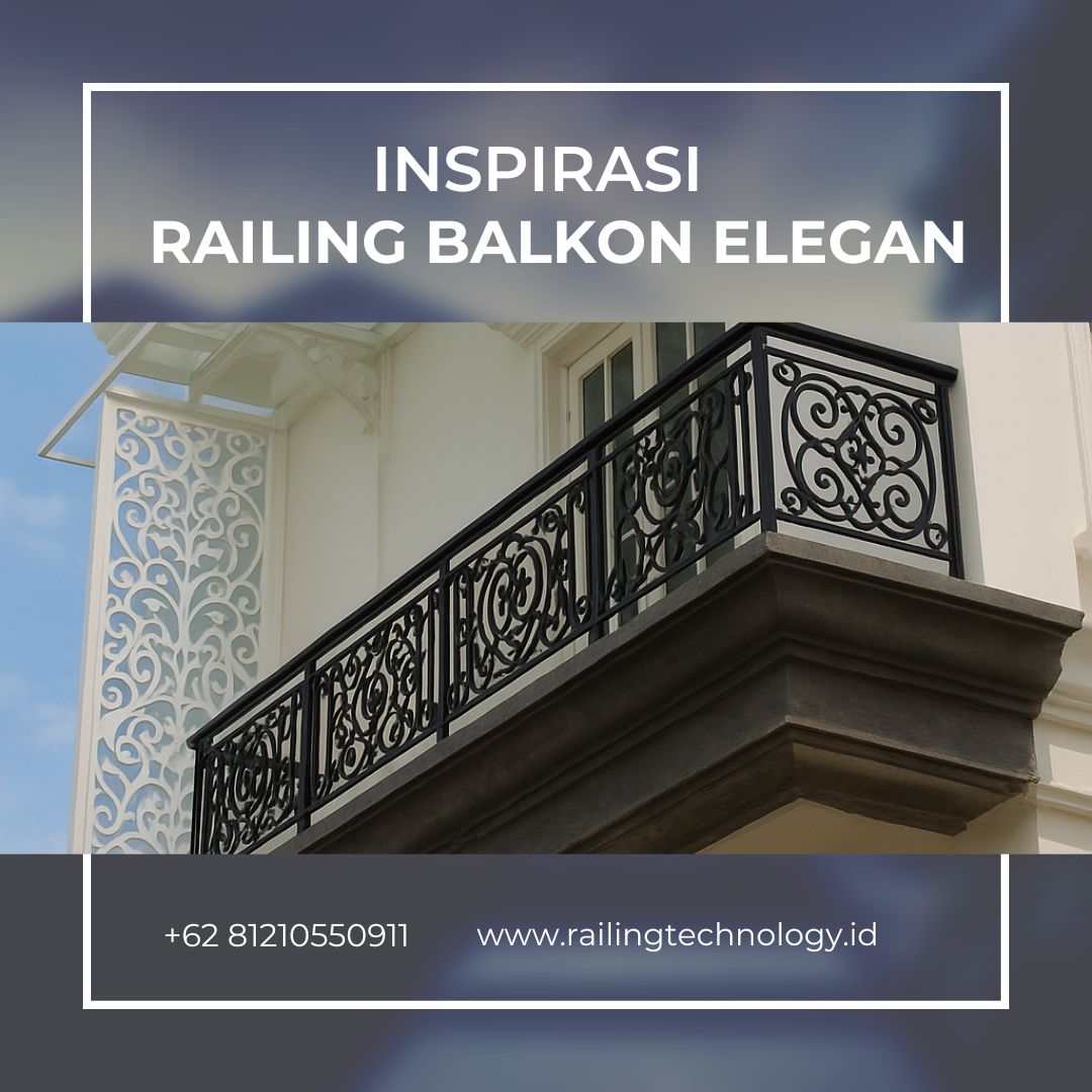 Inspirasi Railing Balkon Elegan Jakarta Barat