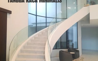 Inspirasi Railing Tangga Kaca Minimalis Kapuk