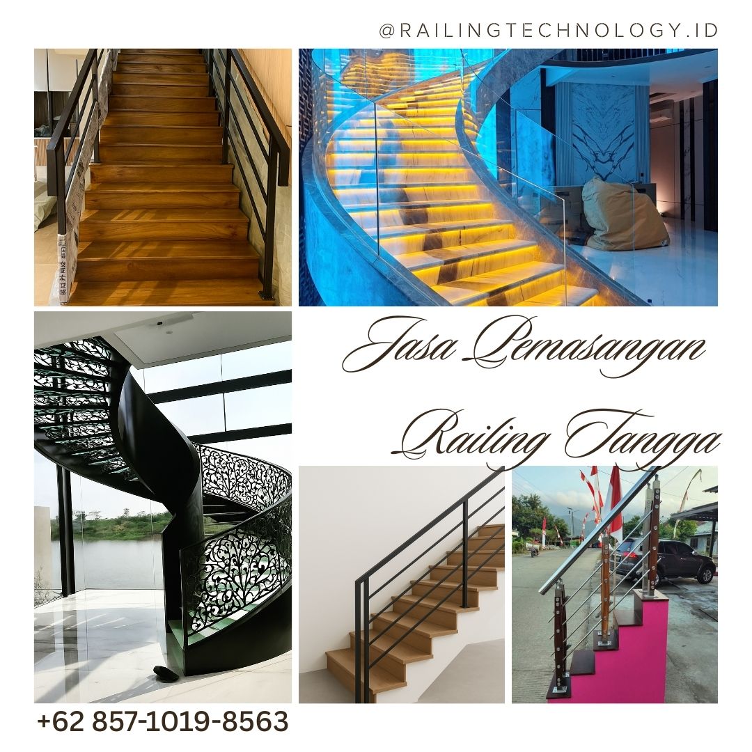 Jasa Pemasangan Railing Tangga Profesional Jabodetabek