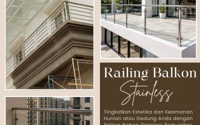 Jasa Pembuatan Railing Balkon Stainless JakBar