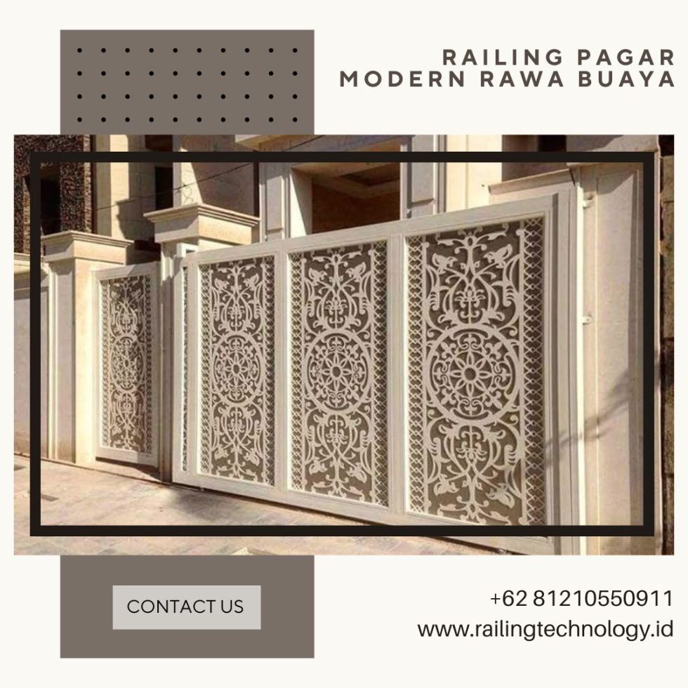 Jasa Railing Pagar Modern Rawa Buaya - Railing Technology