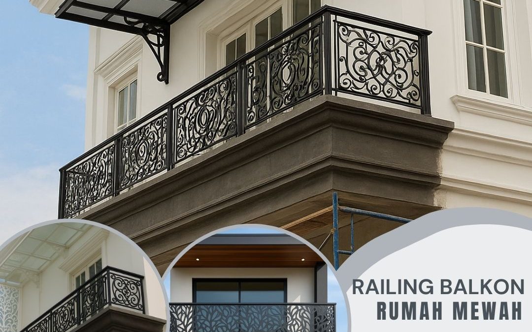 Inspirasi Railing Balkon Rumah Mewah JakBar