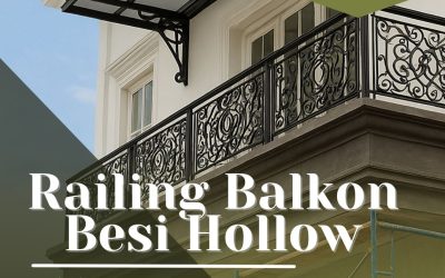 Railing Balkon Besi Hollow Slipi Barat