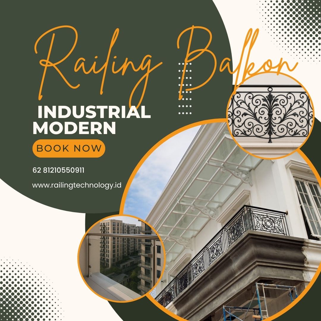 Railing Balkon Industrial Modern Jelambar Baru