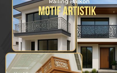 Railing Balkon Motif Artistik Kedoya Utara