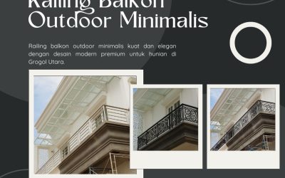 Railing Balkon Outdoor Minimalis Grogol Utara