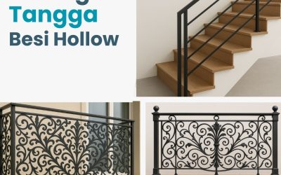 Railing Tangga Besi Hollow Meruya JakBar