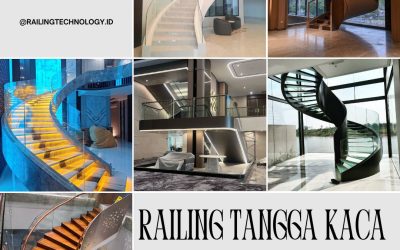 Railing Tangga Kaca Elegan Duri Kosambi