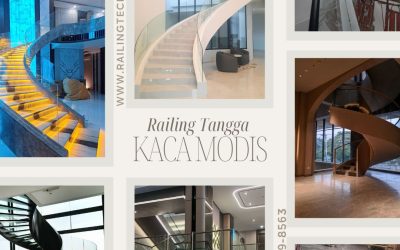 Railing Tangga Kaca Modis Jakarta Barat
