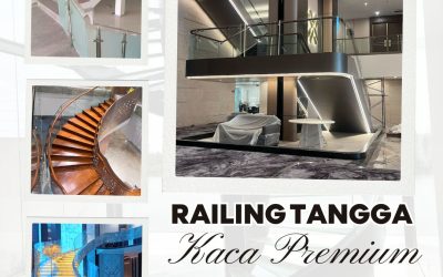 Railing Tangga Kaca Premium Kapuk Jakbar