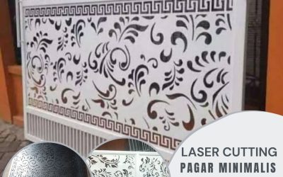 Workshop Laser Cutting Pagar Minimalis Jelambar