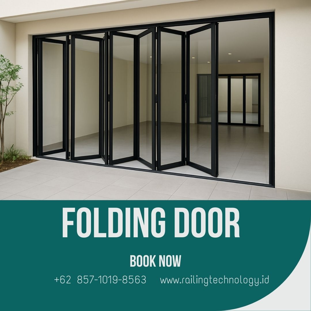 Workshop Pembuatan Folding Door Kaca Kalideres