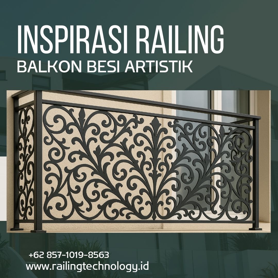 Inspirasi Railing Balkon Besi Artistik JakBar