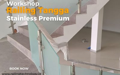 Workshop Railing Tangga Stainless Premium Cengkareng