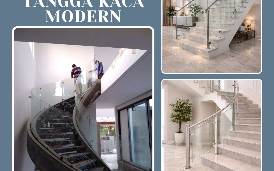 Ahli Railing Tangga Kaca Modern Cengkareng