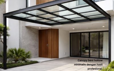 Bengkel Canopy Besi Hollow Slipi JakBar
